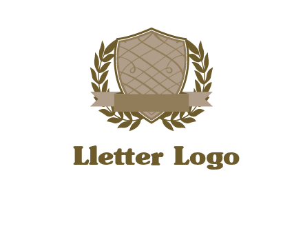 shield with wreath icon