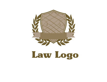 shield with wreath icon