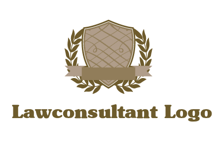 shield with wreath icon