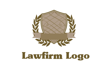 shield with wreath icon