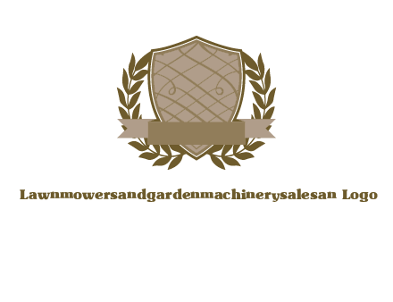 shield with wreath icon