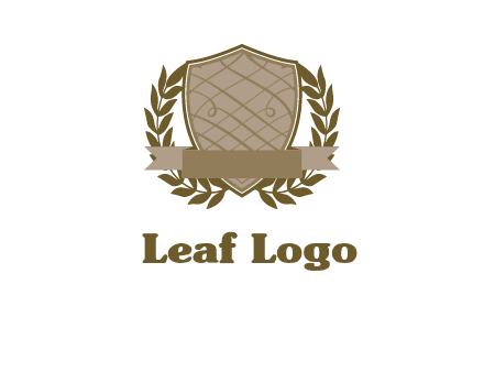 shield with wreath icon