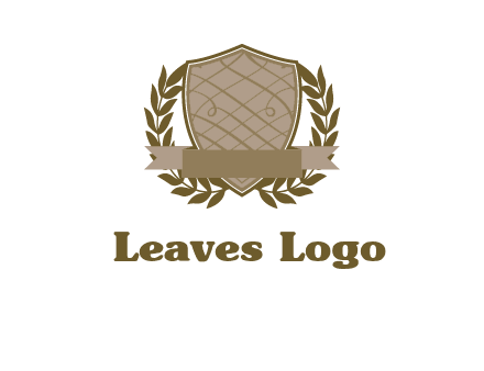 shield with wreath icon