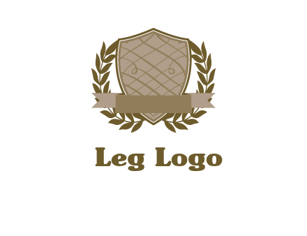shield with wreath icon