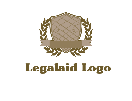 shield with wreath icon
