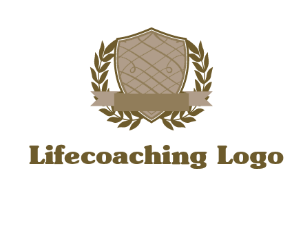 shield with wreath icon