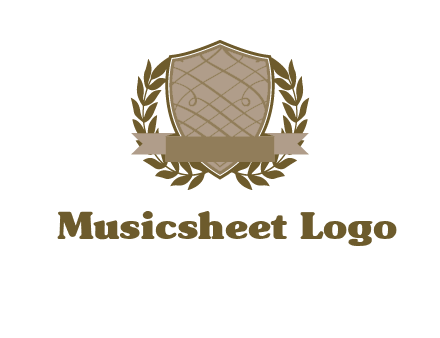 shield with wreath icon