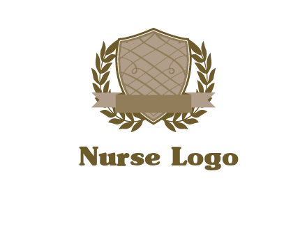 shield with wreath icon