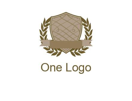 shield with wreath icon