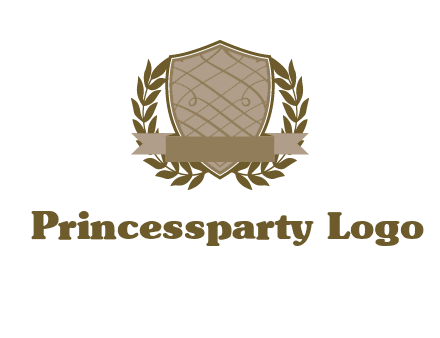 shield with wreath icon