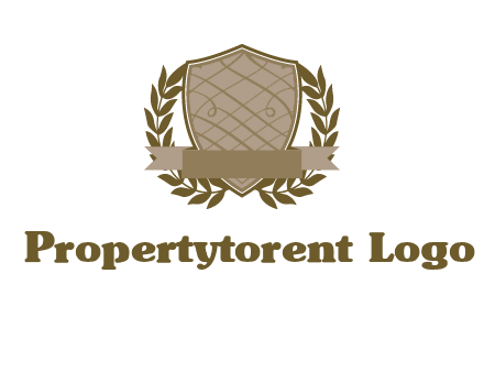 shield with wreath icon