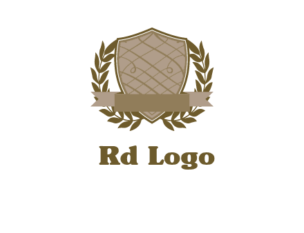 shield with wreath icon