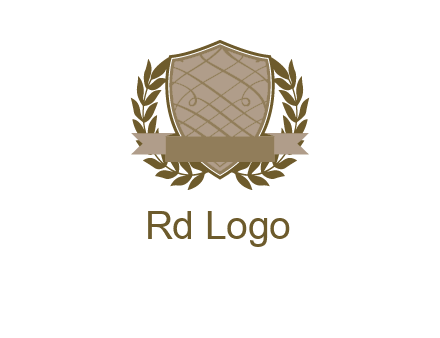 shield with wreath icon