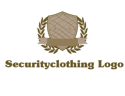 shield with wreath icon