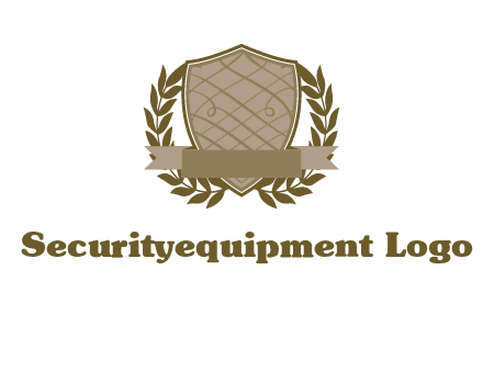 shield with wreath icon
