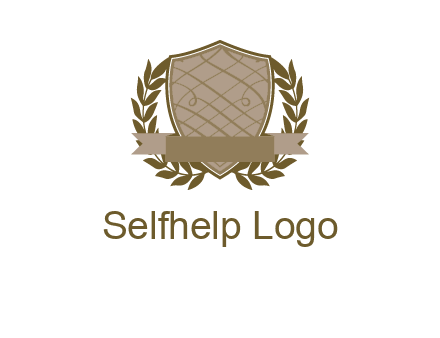 shield with wreath icon