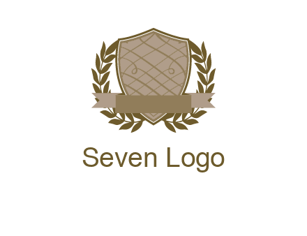 shield with wreath icon