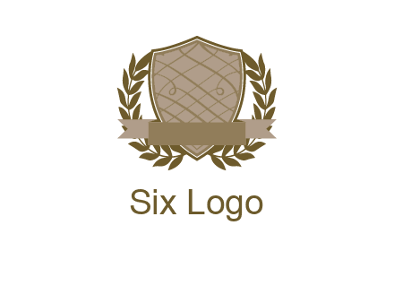shield with wreath icon