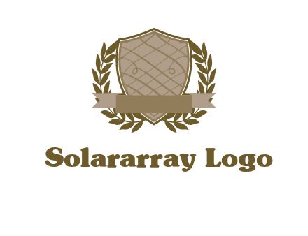 shield with wreath icon