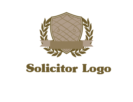shield with wreath icon