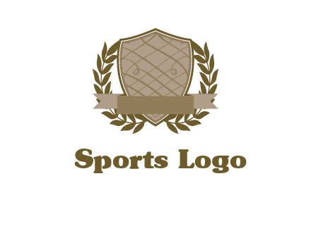 shield with wreath icon