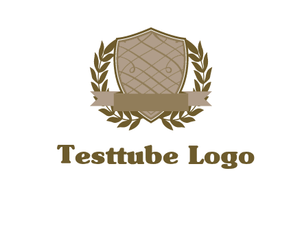 shield with wreath icon