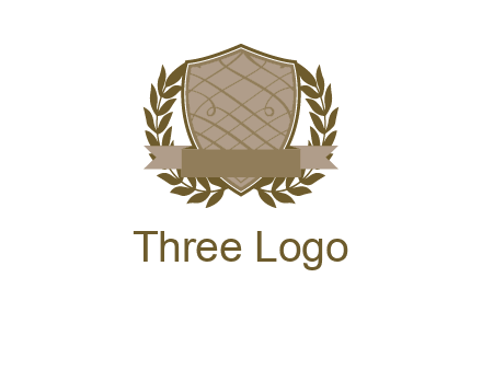 shield with wreath icon