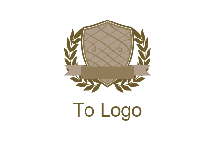 shield with wreath icon
