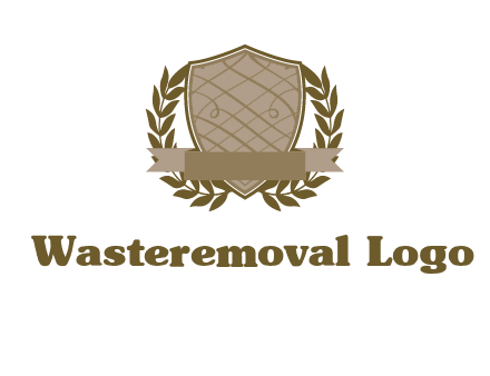 shield with wreath icon