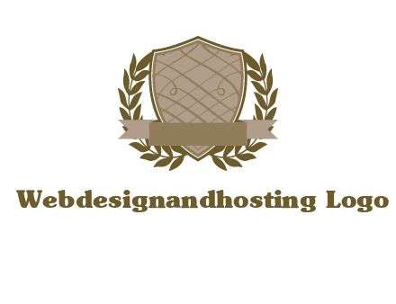 shield with wreath icon