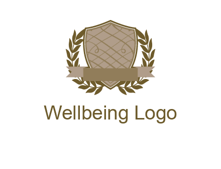 shield with wreath icon