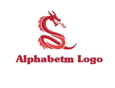 fire breathing dragon icon