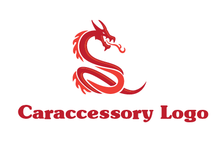 fire breathing dragon icon