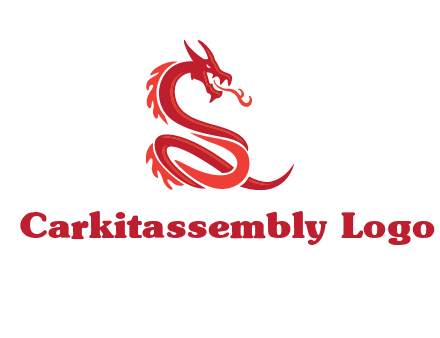 fire breathing dragon icon