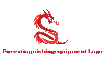 fire breathing dragon icon