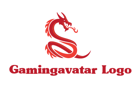 fire breathing dragon icon