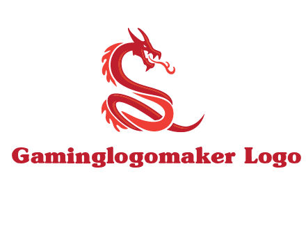 fire breathing dragon icon