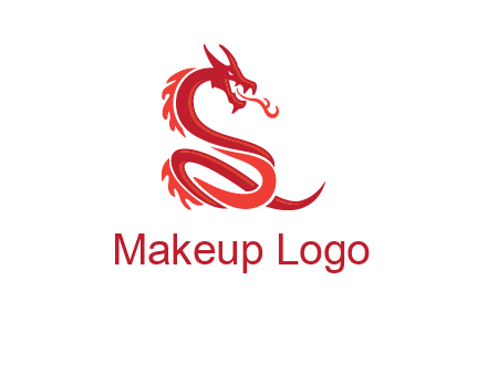 fire breathing dragon icon