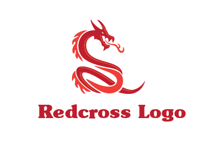 fire breathing dragon icon