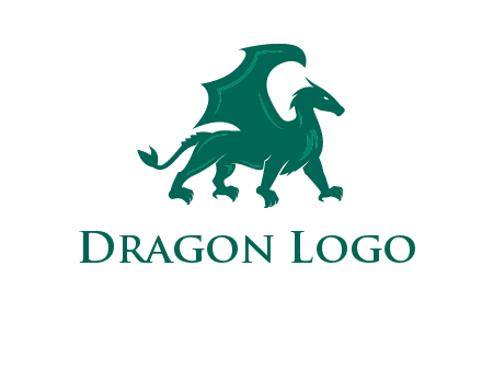 green dragon graphic