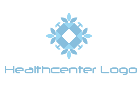 octagon crystal surrounded by leaves