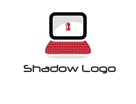 laptop security computer logo
