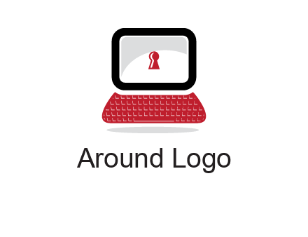 laptop security computer logo