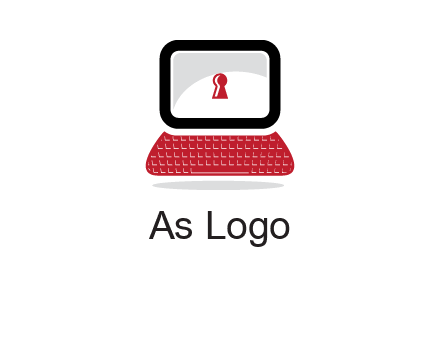 laptop security computer logo
