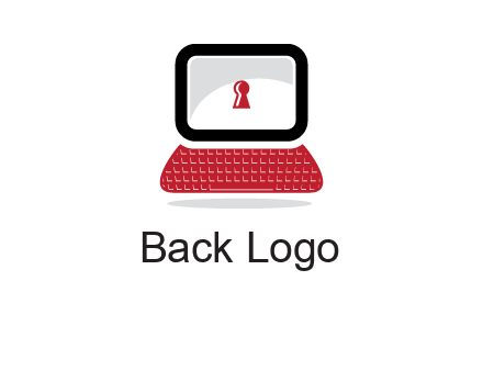 laptop security computer logo