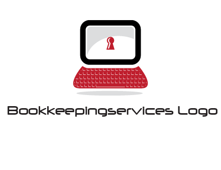 laptop security computer logo