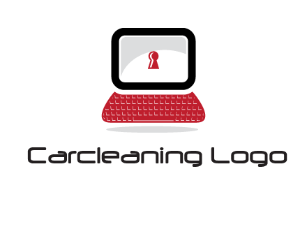 laptop security computer logo