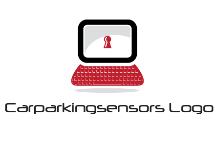 laptop security computer logo