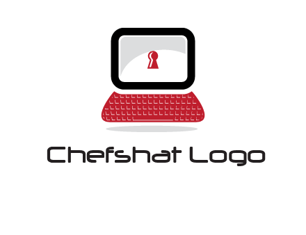 laptop security computer logo