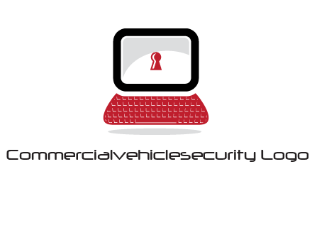 laptop security computer logo